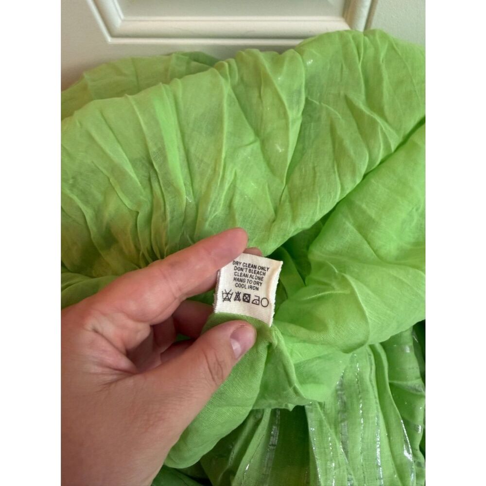 Sundress MAUD LONG DRESS ATHENE LIME NWT Size XS/S Tall - Picture 8 of 16